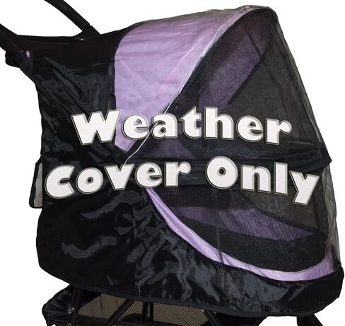 Pet Gear No-Zip Happy Trails Pet Stroller for Cats/Dogs, Zipperless Entry, Easy Fold with Removable Liner, Safety Tether, Storage Basket + Cup Holder, Blush in Saudi Arabia