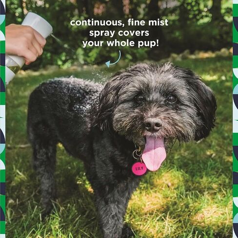Pet Life Unlimited Natural Flea & Tick 3-Step Kit for Dogs, Plant-Based Prevention and Treatment, Includes Dog Spray, Home Spray & Shampoo, Kill & Repel Fleas, Ticks & Eggs, Soothes Skin in Kuwait