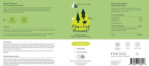 Flea Tick Lemongrass Spray (32 Fl Oz) in Saudi Arabia