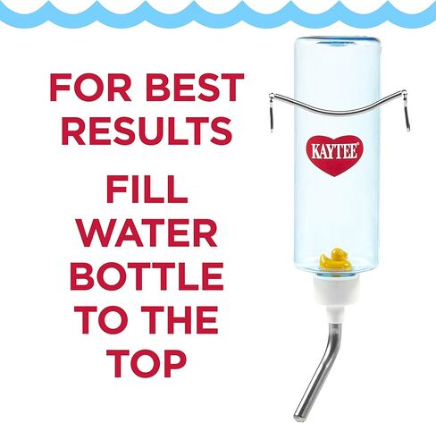 Kaytee Clear View Water Bottle for Pet Rabbits, Ferrets, and Guinea Pigs, 32 oz in Kuwait