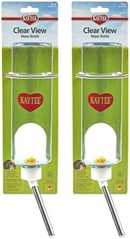 Kaytee Clear View Water Bottle for Pet Rabbits, Ferrets, and Guinea Pigs, 32 oz in Kuwait