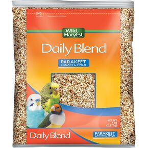 Wild Harvest Daily Blend Bird Food For Parakeet, Canary & Finch,10 lbs in Saudi Arabia
