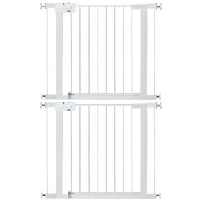 Safety 1st Easy Install 28" High Walk Thru Gate, Fits Between 29" and 38"