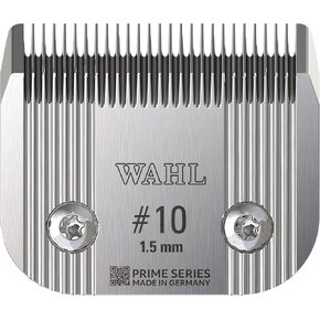 Wahl Pro Animal Prime Series Blades - Professional Fine Tooth Pet Clipper for Horse, Cat & Dog Grooming - Made from High-Carbon Steel - #10, 1.5mm