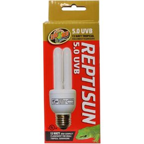Zoo Med ReptiSun 5.0 Mini Compact Fluorescent Lamp 13 Watts