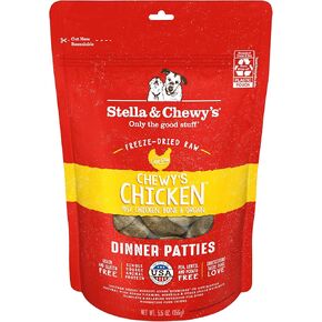 Stella & Chewy's Freeze Dray Dream Faties - Free Cog Food ، Protein Rich Duck Goose Recipe - 5.5 Oz Bag
