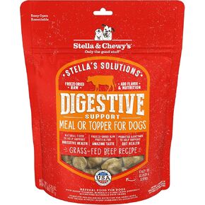 Stella & Chewy's Stella's Solutions Skin & Coat Boost Grass-Fed Lamb & Wild-Caught Salmon Dinner Morsels Freeze-Dried Raw Dog Food, 13 oz.