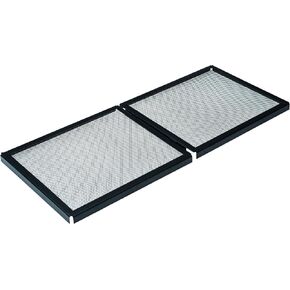 Exo Terra Hinged Screen Cover, 60 Breeder/75 Gallon – Easy Access, 18.75"x 48.75" Full Open, Durable UV Ventilation