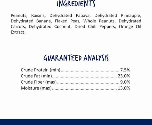 Vitakraft Fresh Super Fruit Cocktail - Tropical Parrot Fruit Blend - Parrot and Parakeet Treats Browns 1.25 Pound (Pack of 1) in Saudi Arabia