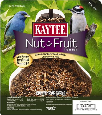Kaytee Wild Bird Nut & Fruit Seed Treat Bell in Saudi Arabia