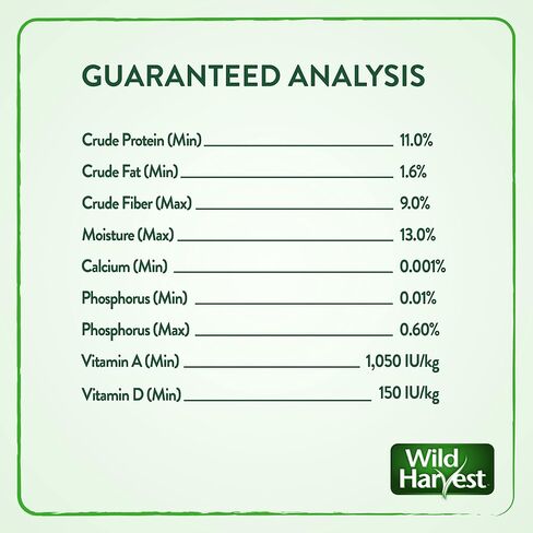 Wild Harvest Daily Blend Nutrition Diet for Parakeet, Canary and Finch, Orange flavored, 10 Pounds in Kuwait