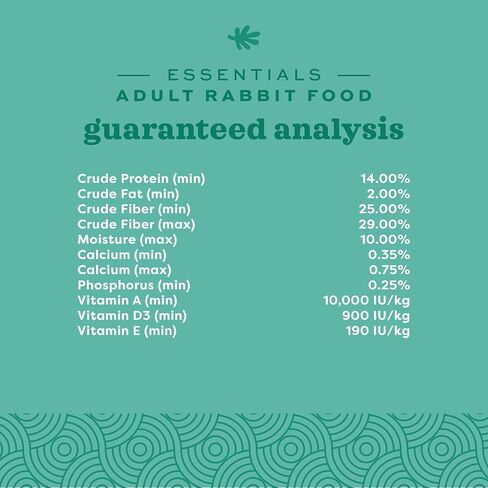 Oxbow Essentials Adult Rabbit Food, Timothy Hay Rabbit Pellets, USA, 5 lb in Saudi Arabia