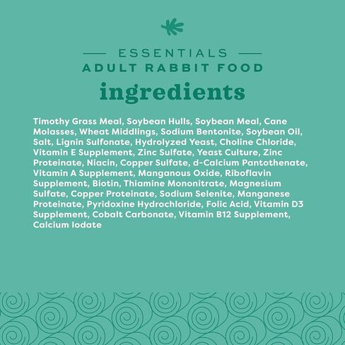 Oxbow Essentials Adult Rabbit Food, Timothy Hay Rabbit Pellets, USA, 5 lb in Saudi Arabia