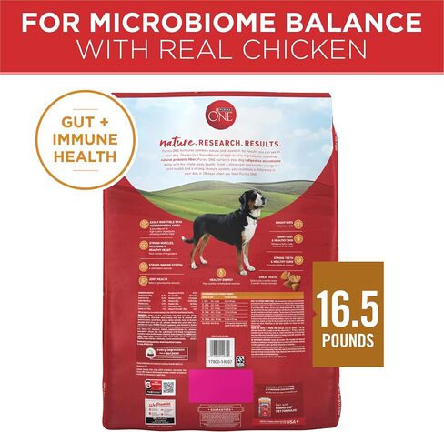 Purina ONE Chicken and Rice Formula Dry Dog Food - 16.5 lb. Bag in Saudi Arabia