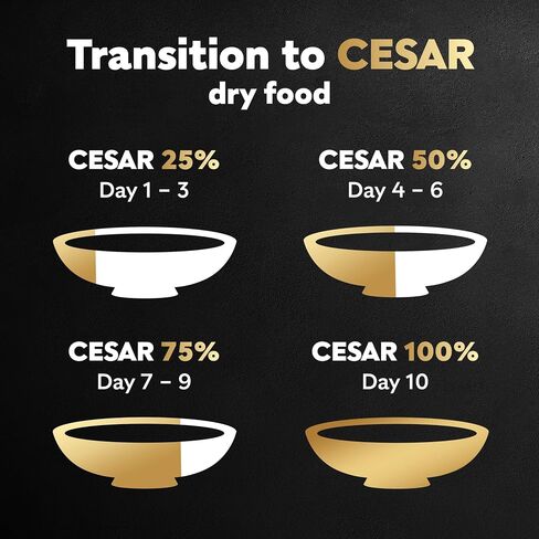 Cesar صغير سلالة الكبار الكلب الكلب الغذاء فيليه mignon نكهة مع الخضار الزنبركية مقبلات الكلب ، كيس 12 رطلا. in Kuwait