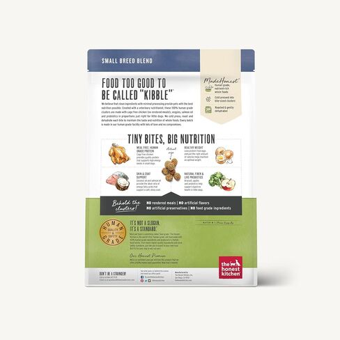 The Honest Kitchen Whole Food Clusters Small Breed Blend Grain Free Dry Dog Food - Chicken, 10 Pound Bag in Saudi Arabia