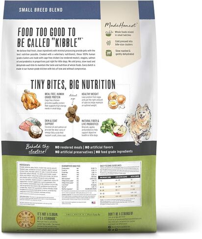 The Honest Kitchen Whole Food Clusters Small Breed Blend Grain Free Dry Dog Food - Chicken, 10 Pound Bag in Saudi Arabia