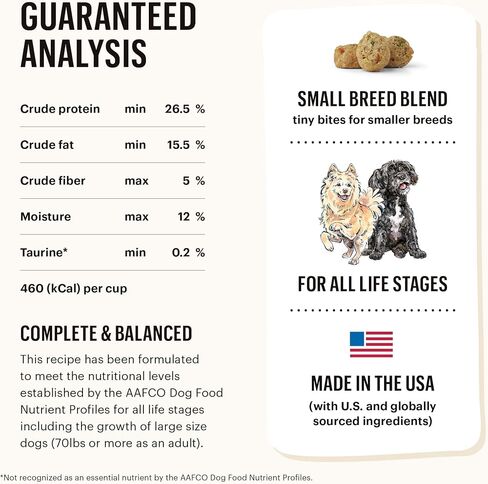 The Honest Kitchen Whole Food Clusters Small Breed Blend Grain Free Dry Dog Food - Chicken, 10 Pound Bag in Saudi Arabia