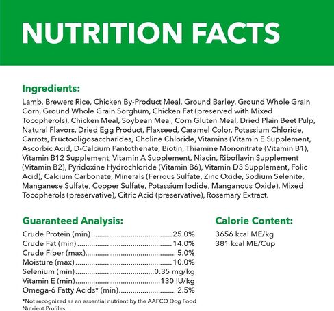 IAMS Minichunks Adult Dry Dog Food Lamb & Rice Recipe Dog Kibble, 30 lb. Bag in Saudi Arabia