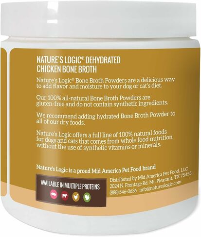 Nature's Logic Dehydrated Chicken Bone Broth, 6oz in Saudi Arabia