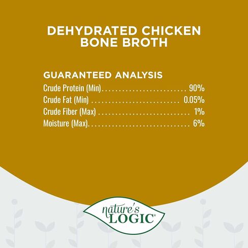 Nature's Logic Dehydrated Chicken Bone Broth, 6oz in Saudi Arabia