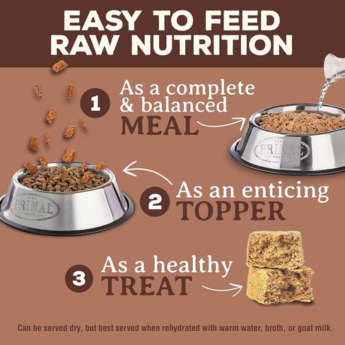 Primal Freeze Dried Raw Dog Food Nuggets, Chicken, 14 oz in Kuwait