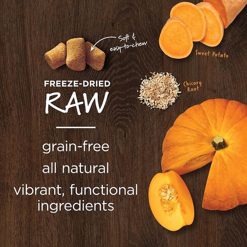 Instinct Raw Boost Mixers, Freeze Dried Dog Food Topper with Functional Ingredients, Grain Free, Real Chicken - Gut Health , 5.5 oz. Bag in Saudi Arabia