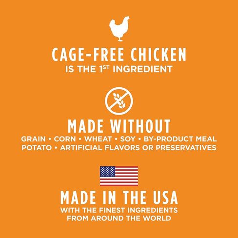 Instinct Raw Boost Mixers, Freeze Dried Dog Food Topper with Functional Ingredients, Grain Free, Real Chicken - Gut Health , 5.5 oz. Bag in Saudi Arabia