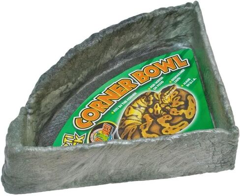 Zoo Med Reptile Rock Corner Water Dish, X-Large, Assorted color in Saudi Arabia