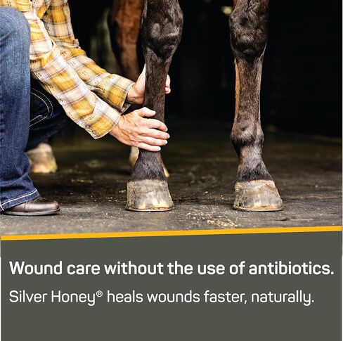Absorbine Silver Honey Rapid Wound Repair Spray Gel 8oz Bottle, Medical Grade Manuka Honey & MicroSilver BG in Kuwait