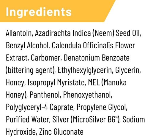 Absorbine Silver Honey Rapid Wound Repair Spray Gel 8oz Bottle, Medical Grade Manuka Honey & MicroSilver BG in Kuwait