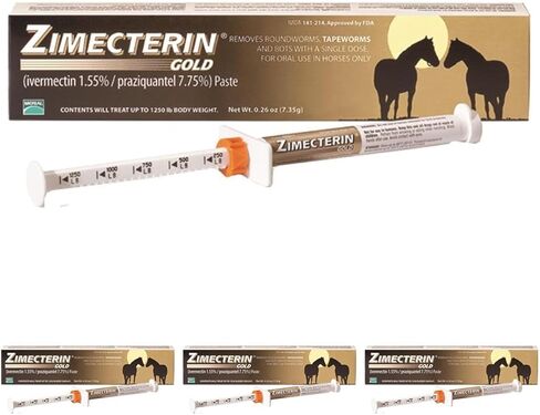 Merial Zimecterin Gold Dewormer Paste for Horses, 7.35gm (Packaging May Vary) in Kuwait