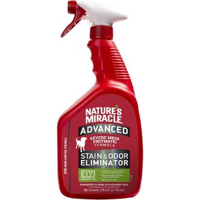 Nature’s Miracle Advanced Stain And Odor Eliminating Wipes for Hard Surfaces, 30 Count, Enzymatic Formula Eliminates Tough Pet Messes