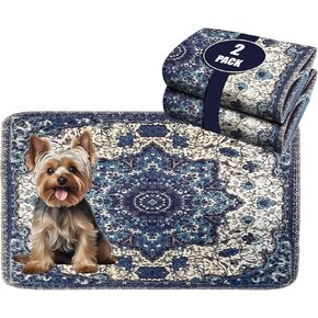 Washable Pee Pads for Dogs - Super Absorbent Reusable Puppy Training Pads - 100% Waterproof, Leak-Proof & Non-Slip Whelping Pads for Pet Housebreaking