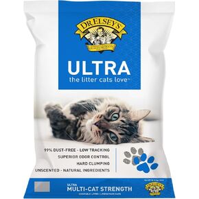 Dr. Elsey's Cat Sterter - Premium غير معلن القمامة مع المكونات الطبيعية - غبار منخفضة الرائحة التحكم في الرائحة القمامة - رطوبة متكاملة صلبة تمتص الطين متعدد القطط (لجميع القطط - 40 رطلاً) in Kuwait