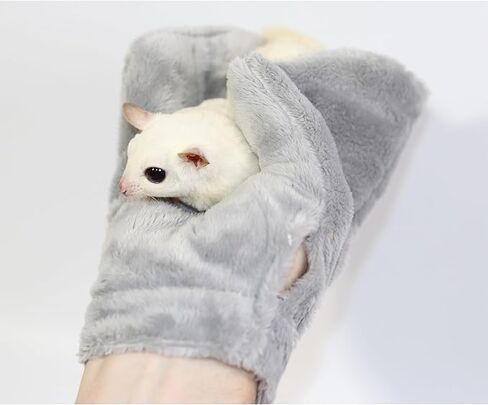 Exotic Nutrition Calming Glove - Comfy Bonding Mitt for Sugar Gliders, Hedgehogs, Rats, Hamsters, & Other Small Pets in Saudi Arabia