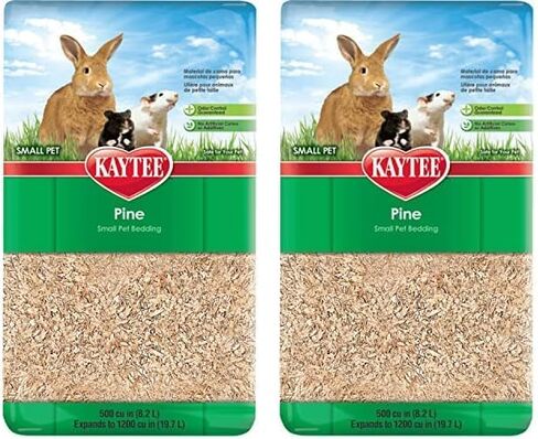 Kaytee Small Animal Pine Bedding For Pet Guinea Pigs, Rabbits, Hamsters, Gerbils, and Chinchillas, 52.4 Liter in Kuwait