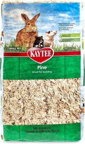 Kaytee Small Animal Pine Bedding For Pet Guinea Pigs, Rabbits, Hamsters, Gerbils, and Chinchillas, 52.4 Liter in Kuwait