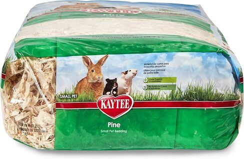 Kaytee Small Animal Pine Bedding For Pet Guinea Pigs, Rabbits, Hamsters, Gerbils, and Chinchillas, 52.4 Liter in Kuwait