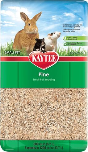 Kaytee Small Animal Pine Bedding For Pet Guinea Pigs, Rabbits, Hamsters, Gerbils, and Chinchillas, 52.4 Liter in Kuwait