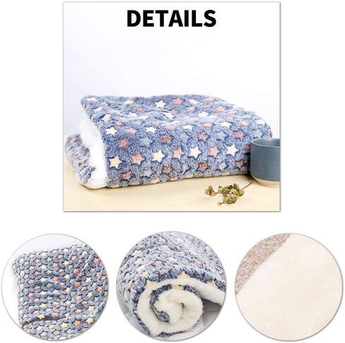 Amakunft 2 Pcs Guinea Pig Bed Mat Washable, Rabbit Winter Bed Pad for Indoor, Warm Small Animal Bed Mattres, Fleece Sleeping Pad for Bunny, Rat, Hedgehog, Sugar Glider, Chinchilla in Saudi Arabia