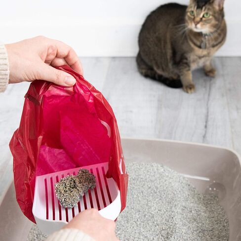 Ubbi Pet Waste Sacks, Lavender Scented Cat Litter Disposal Bags, Leak Proof and Easy Tie, 200 Count (Pack of 1) in Saudi Arabia
