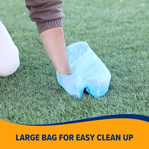 Arm & Hammer Easy-Tear Disposable Dog And Cat Waste Bags With Activated Baking Soda, 180 Dog Poop Bags, 9 x 14 Inches in Kuwait