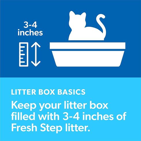 Fresh Step Clumping Cat Litter, With Gain, Advanced, Extra Large, 37 Pounds total (2 Pack of 18.5lb Boxes) in Saudi Arabia