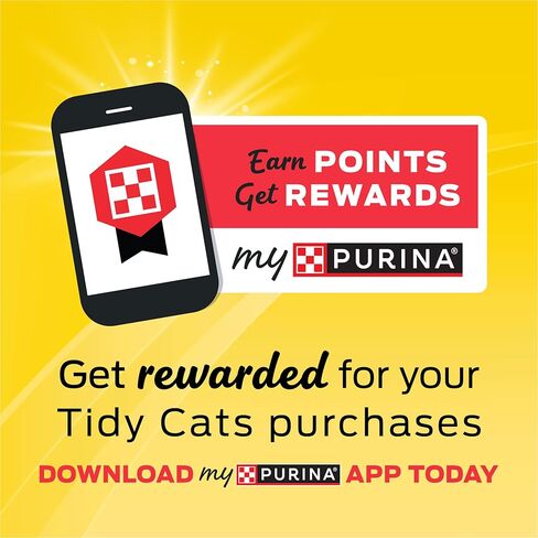 Purina Tidy Cats Clumping Cat Litter, Free & Clean Unscented Multi Cat Litter - 38 lb. Box in Saudi Arabia