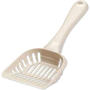 Petmate Litter Scoop for Cats, Large Size, Bleached Linen
