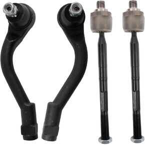 TRQ Front Tie Rod Set Compatible with 2016-2020 Hyundai Tucson 2017-2020 Kia Sportage