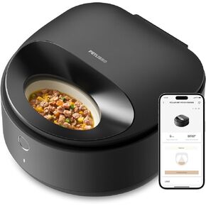 PETLIBRO Automatic Cat Feeder Wet Food Refrigerated New Upgraded APP Control,3 Days Freshness 3 Meals,Semiconductor Cooling&Quick Chills Wet Food Dispenser,Polar WiFi Timed Auto Pet Feeder for Cat Dog