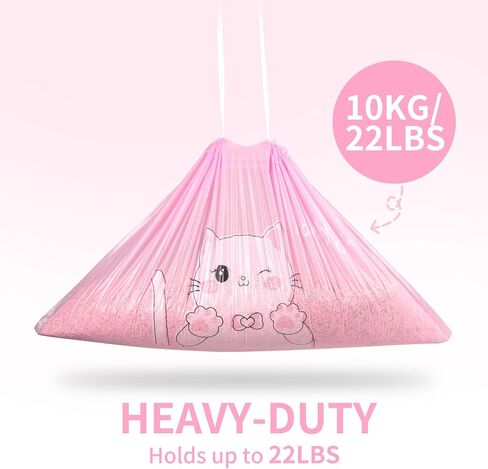 40 COUNT CAT CAT STERTER BOX LINERS لمربع القمامة التلقائي للقطار و ROBOT الفضلات 4/3 ، ثقيلة ، سميكة إضافية in Kuwait