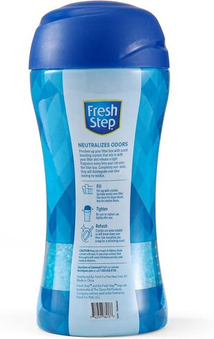 Fresh Step Cat Litter Crystals In Fresh Scent Cat Litter Box Deodorizer Combats Cat Odors and Neutralizes Smells to Keep Your Home Clean, 15 Ounces (Pack of 1) in Kuwait